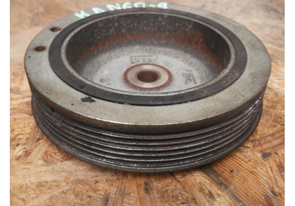 Шків колінвала демпферний Renault Kangoo, Clio II, Laguna, Megane, Scenic 1.9 dti, 1.9 dci, 7700110329, 8200689702, 7700115309, 7700113018